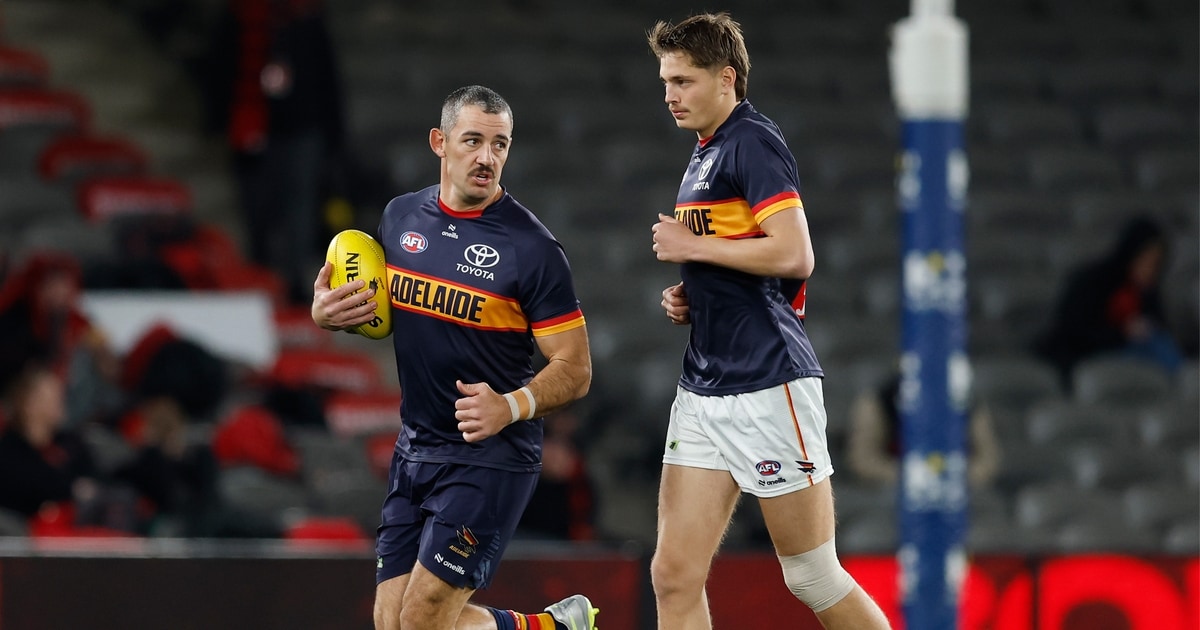 Walker reacts to remarkable coincidence with Crows debutant