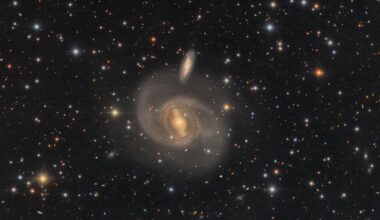 APOD: 2026 August 10 - Three Galaxy Pairs