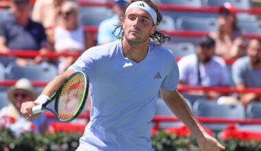 Tsitsipas falls in Montreal second round