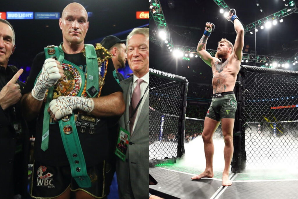Tyson Fury believes Conor McGregor emulated his trash talk