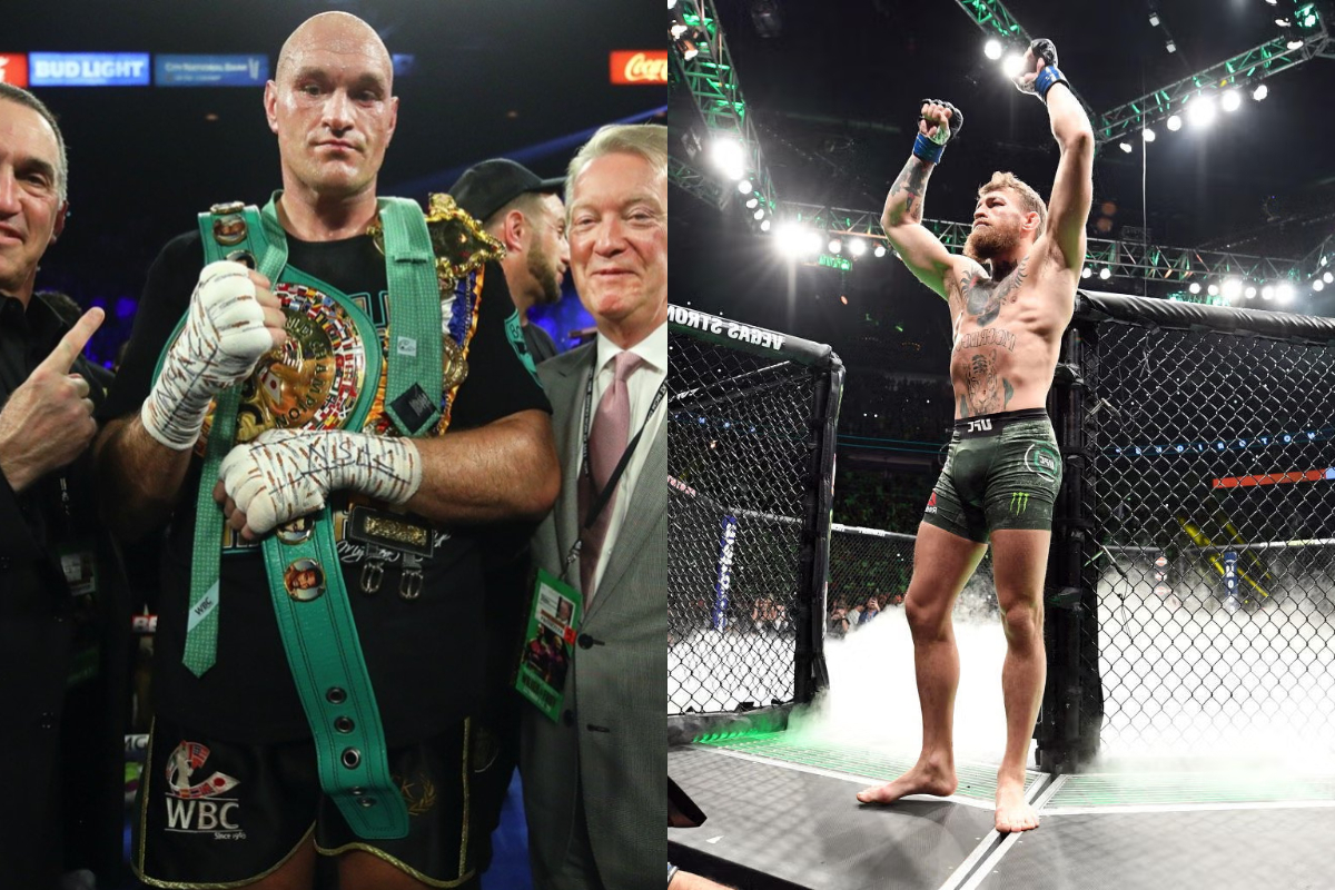Tyson Fury believes Conor McGregor emulated his trash talk