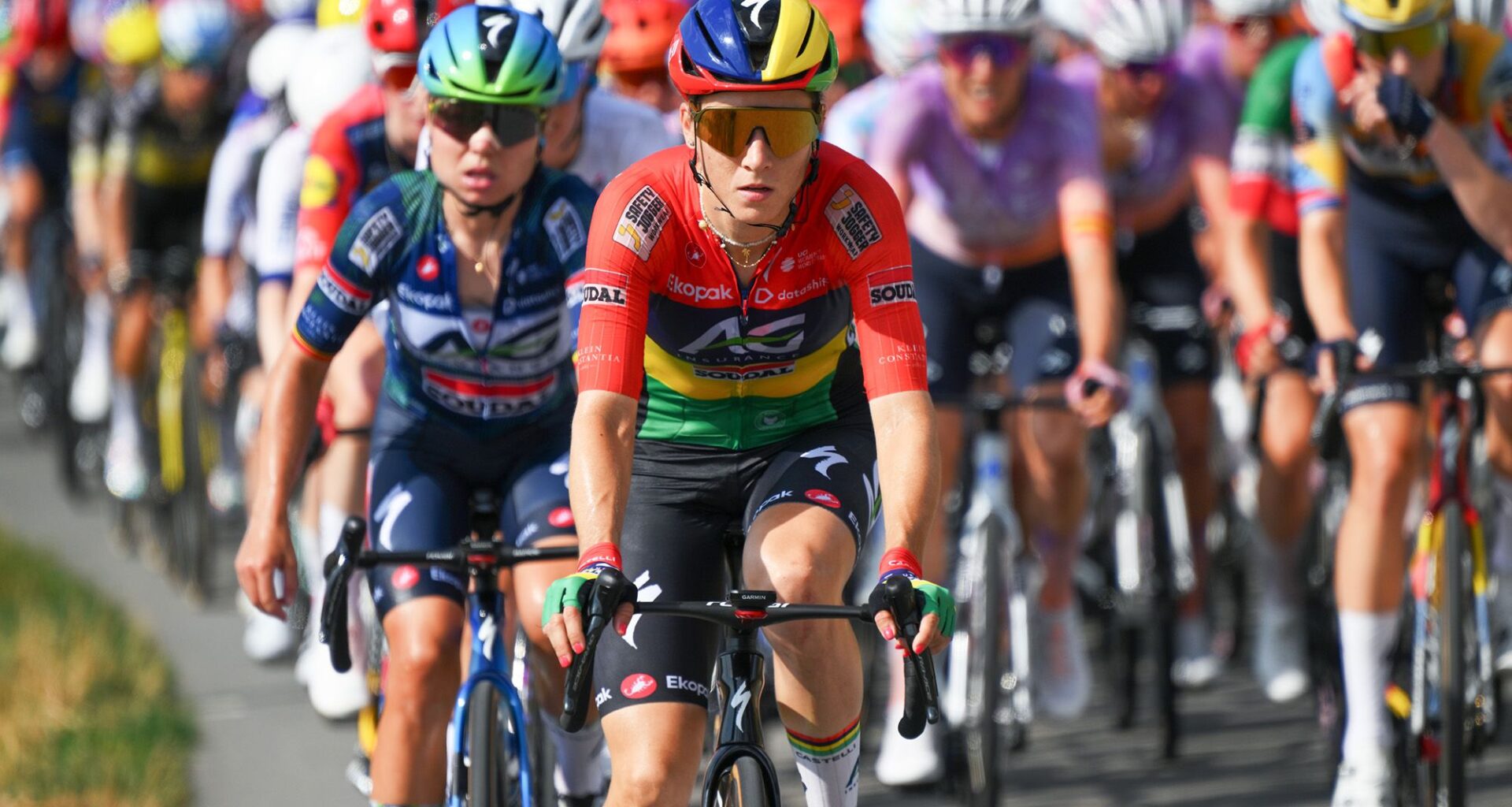 'A little personal win for me' – Kim Le Court-Pienaar's Tour de France Femmes GC quest off to a good start as 'best of the rest' behind unbeatable Wiebes