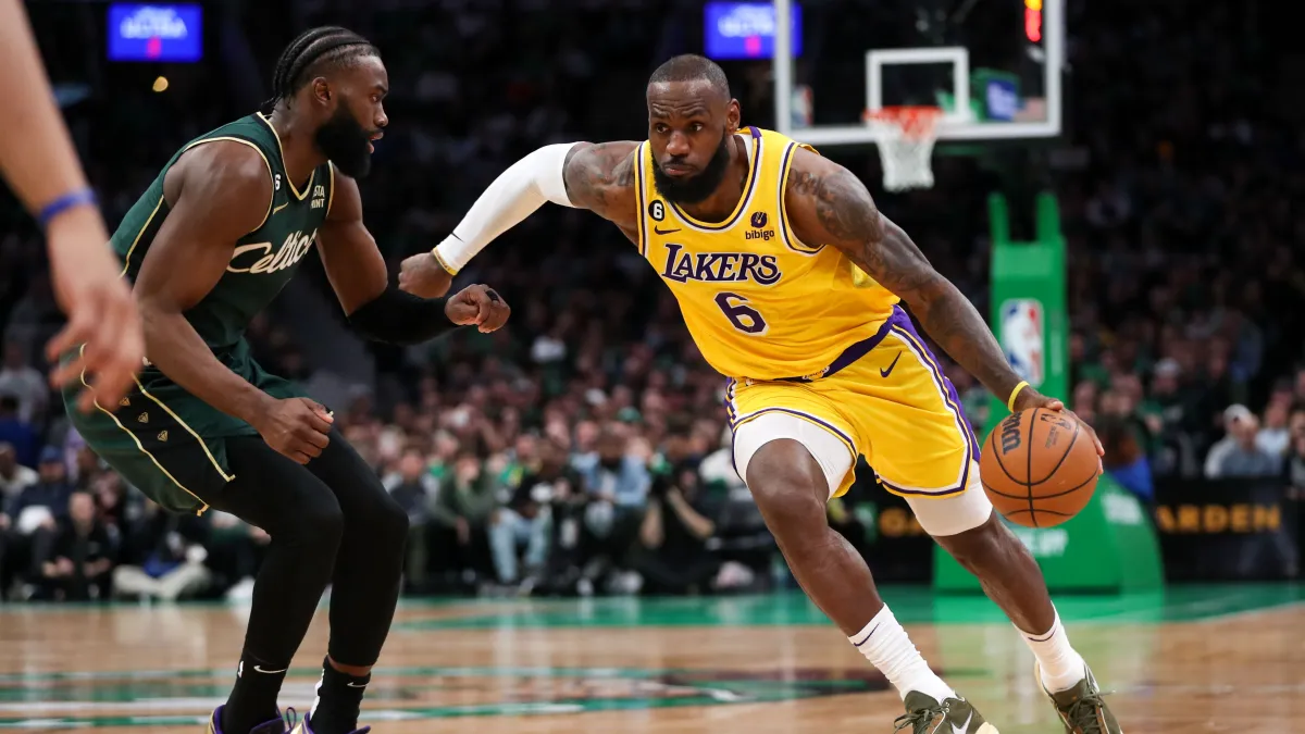 Jaylen Brown reveals what excites him most about playing with LeBron James image