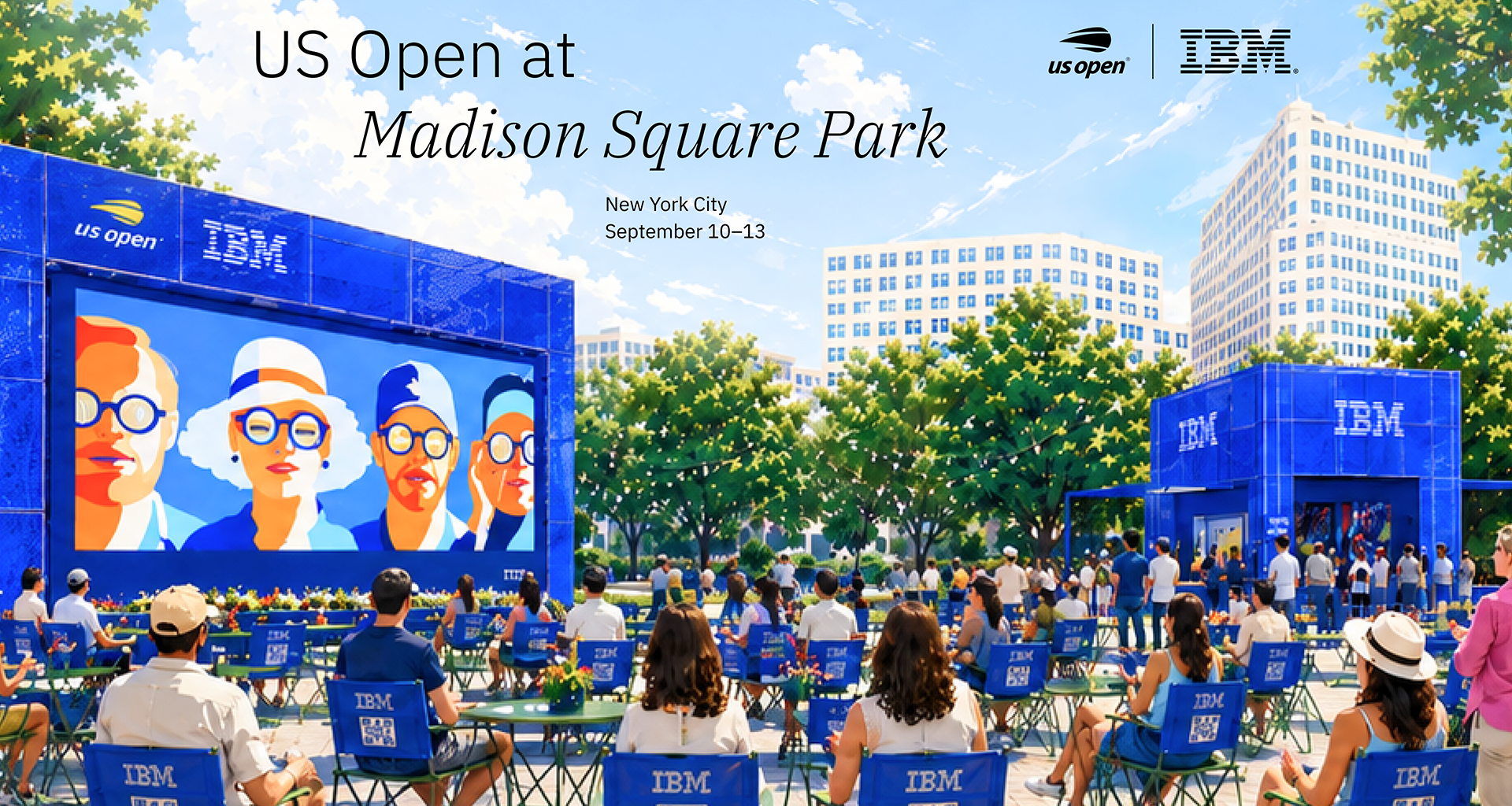 IBM Brings AI-Powered US Open Fan Experience Back to Madison Square Park