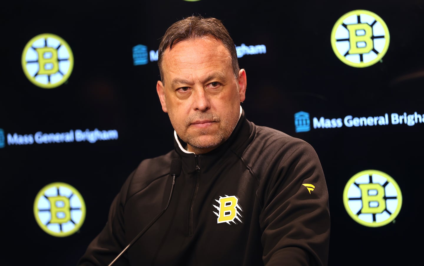 Marco Sturm's Bruins finished with 100 points last season and earned a wild-card playoff spot.