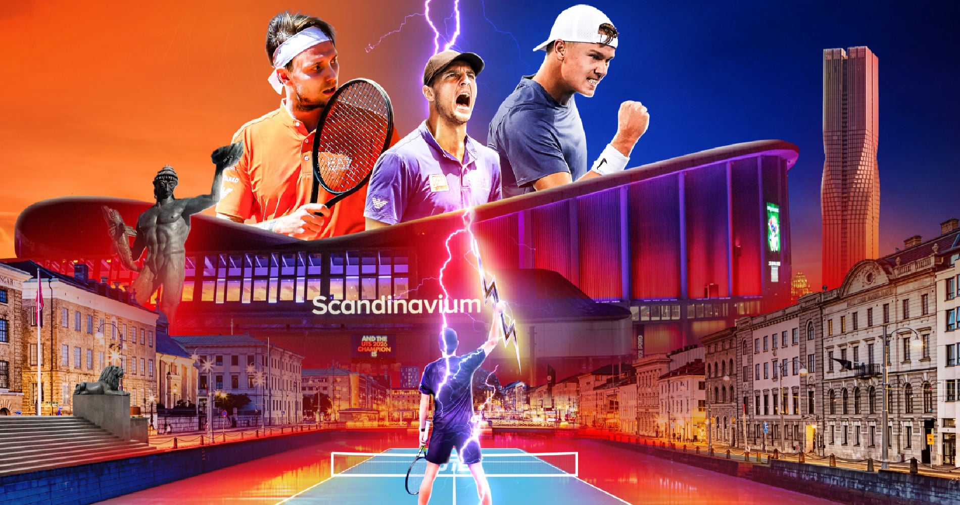 Rune, Bublik and Darderi lead first names for UTS Gothenburg’s finale in December