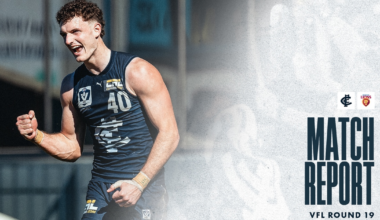 VFL match report: Blues fire on all cylinders in convincing win