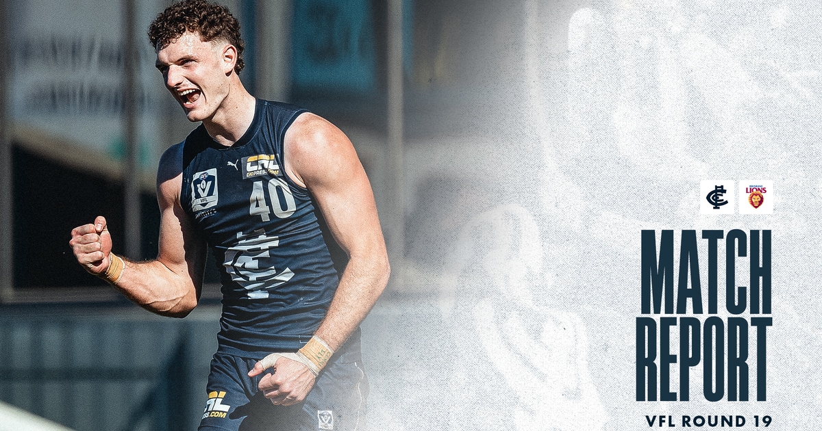 VFL match report: Blues fire on all cylinders in convincing win