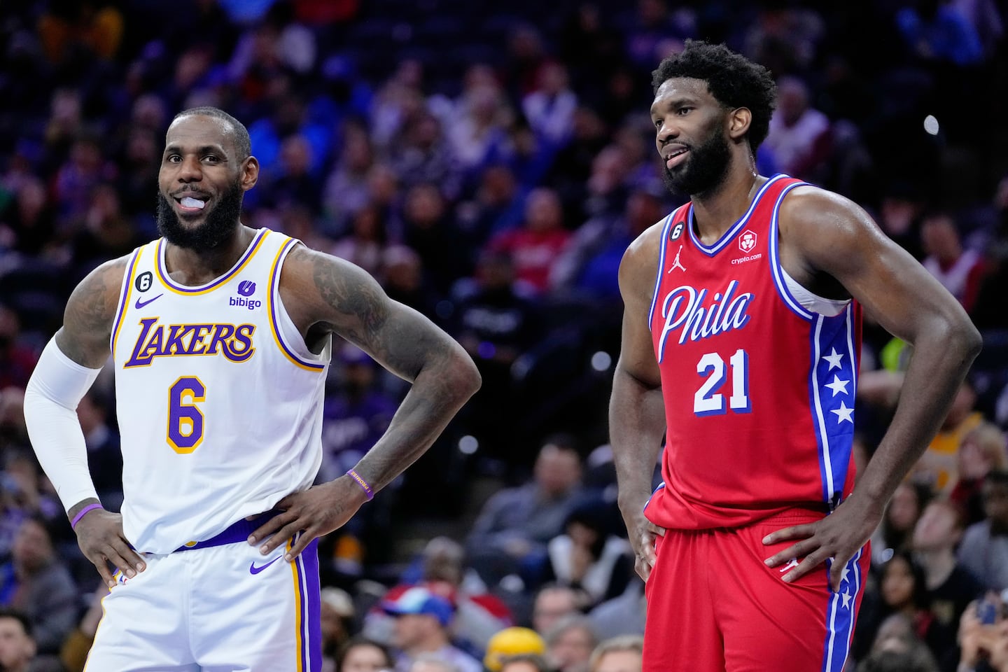 LeBron James and Joel Embiid will lead a star-studded cast for the 76ers next season.