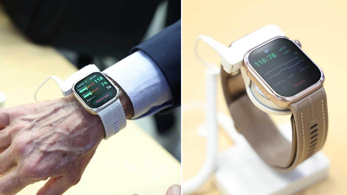 Huawei Watch D3 live images captured at ESC Congress 2026