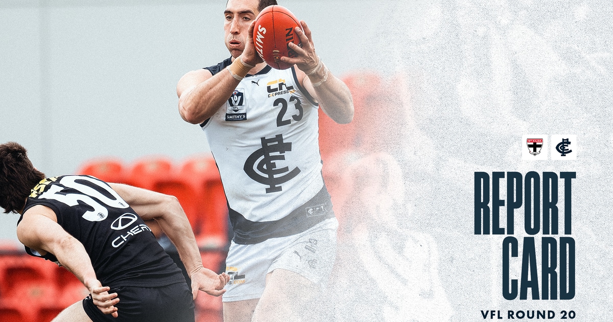 VFL report card: How every AFL Blue performed in VFL Round 20