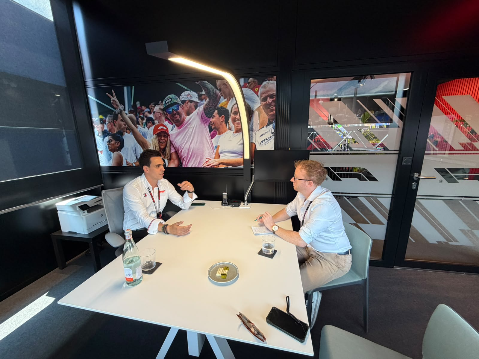 PlanetF1.com's Thomas Maher sits with Liam Parker, F1's Chief Communications and Corporate Relations Officer.