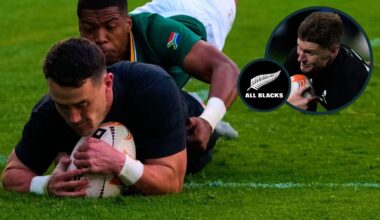 All Blacks player ratings v Springboks: Will Jordan and Jordie Barrett star