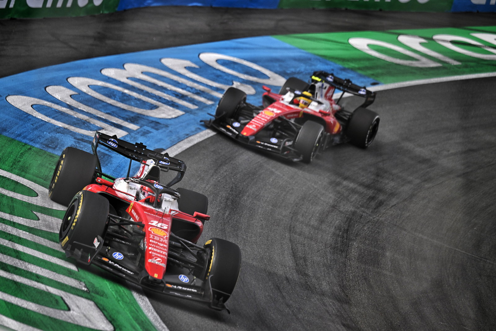 Hamilton questions Ferrari call after Dutch GP podium miss