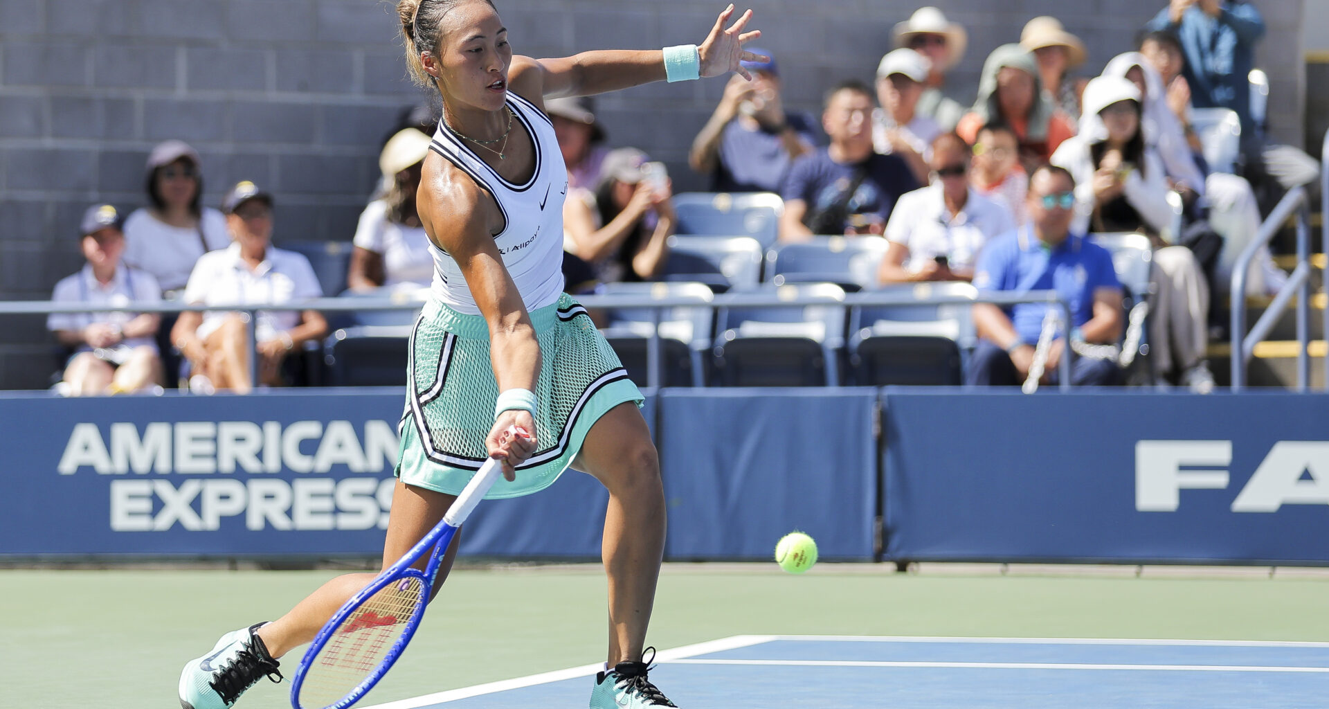 Zheng, Andreescu, Montgomery roll into final US Open qualifying round