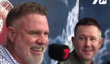 Matthew Hayden hair: Cricket legend unveils new look during Darwin Test broadcast