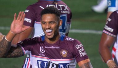 NRL 2026 LIVE UPDATES: Manly Sea Eagles vs St George Illawarra Dragons, how to watch, live stream, blog, highlights, videos, Onitoni Large