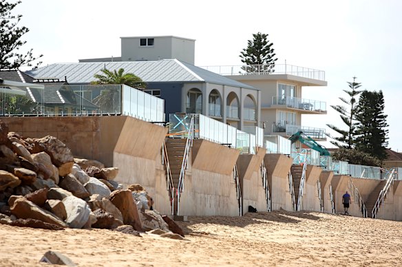 Residents funded 80 per cent of a controversial sea wall at Sydney’s Collaroy-Narrabeen to protect property. Taxpayers paid the rest.
