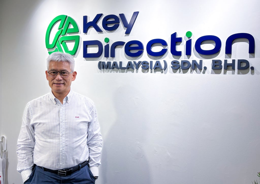 Key Direction’s Chang Che-son says Malaysia’s geographic landscape makes it one of the most promising markets for rail infrastructure expansion. Photo: Vivian Au