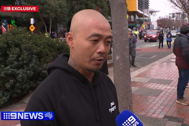 Hung Truong joined hundreds of locals in Melbourne who rallied demanding change after a good samaritan’s death.
