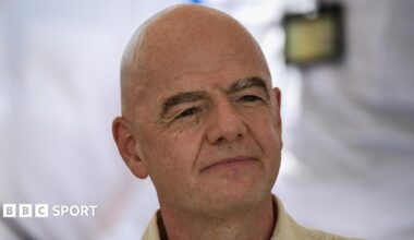 Fifa president Gianni Infantino