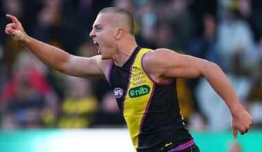 Richmond v West Coast: Tigers secure rare win as Eagles struggle with accuracy in front of goal