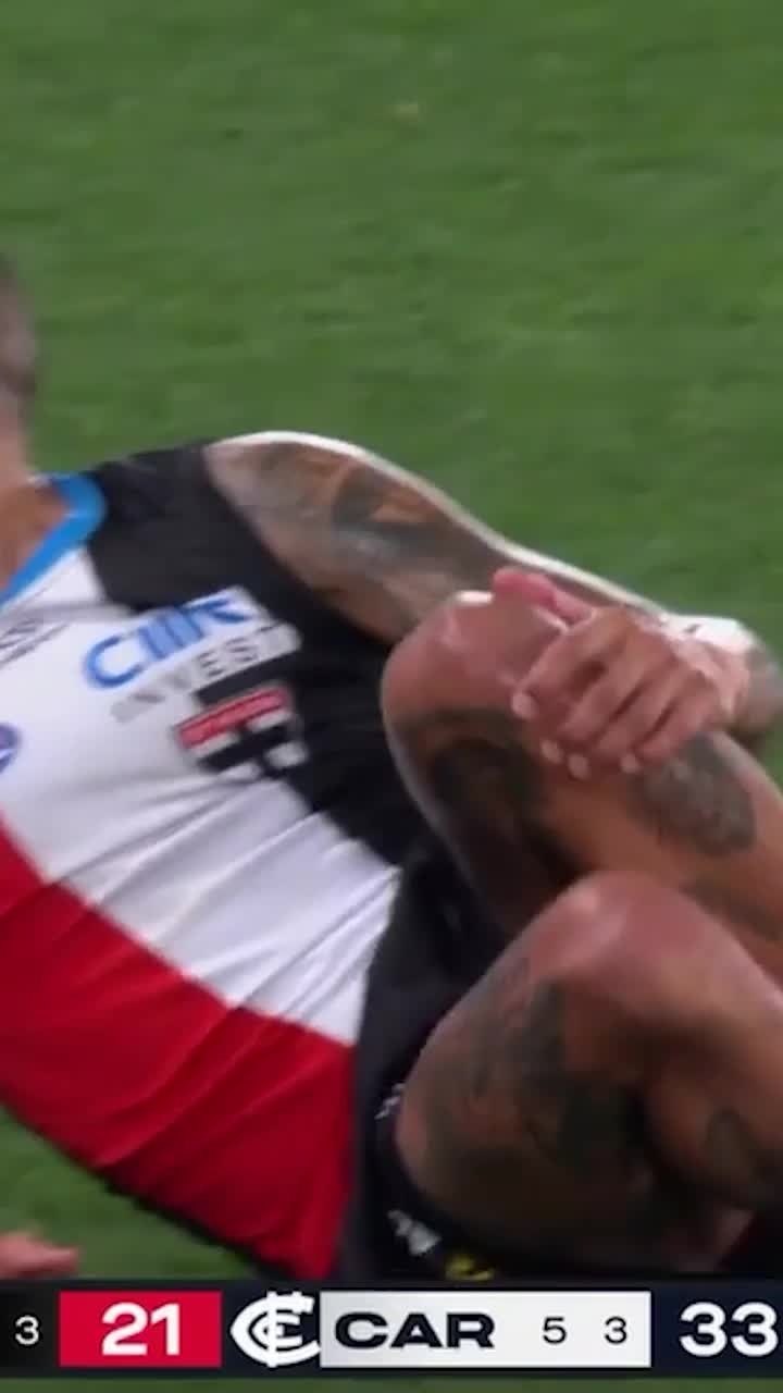 St Kilda suffer a second injury concern within minutes