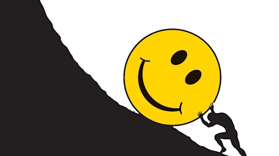 For some people, it’s easy to put on a happy face. Others have to work at it.