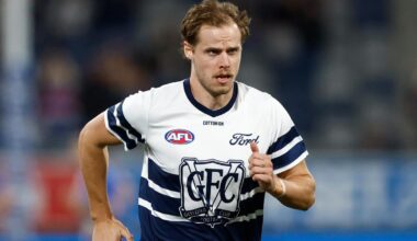 Jake Kolodjashnij reveals himself as player who signed Geelong concussion waiver