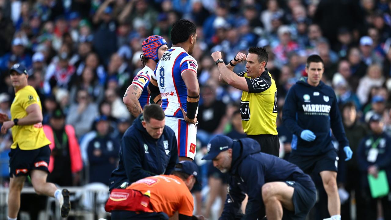 NRL 2026: Knights blow as Jacob Saifiti cops four-game ban