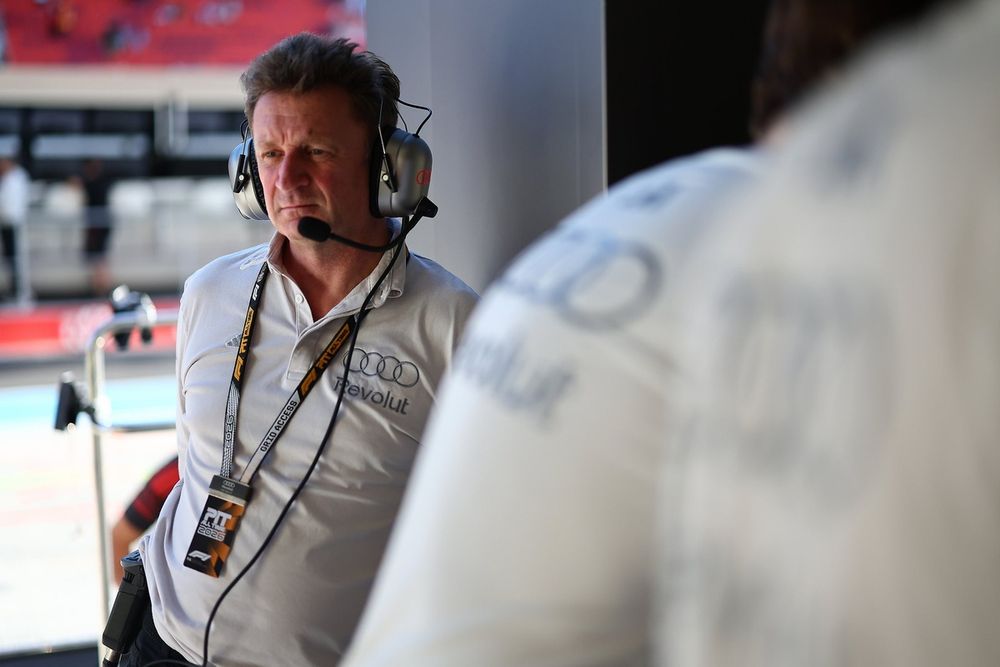  Allan McNish, Racing Director of Audi F1 Team