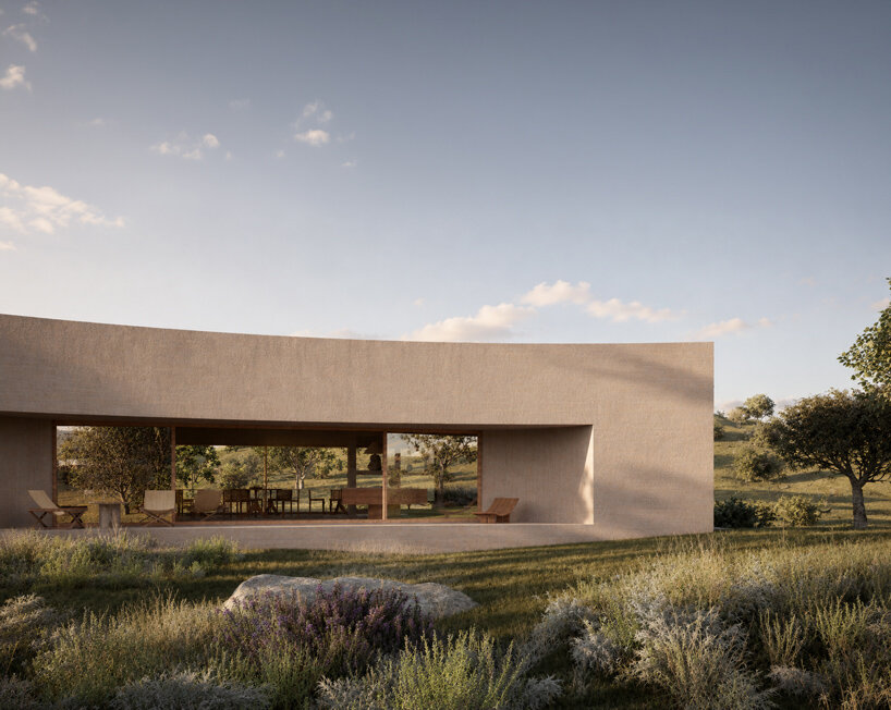 domestic archipelago of nine houses unfolds across portugal’s cork-oak landscape - 4