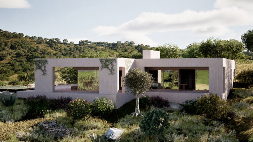 domestic archipelago of nine houses unfolds across portugal’s cork-oak landscape - 1