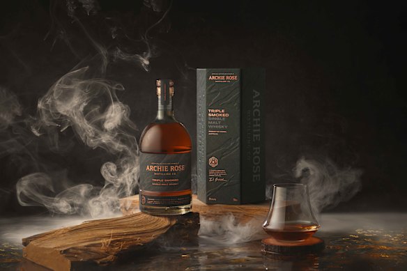Archie Rose’s latest release: Triple Smoked Single Malt Whiskey. 