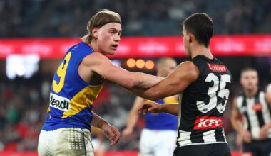 AFL results 2026, Collingwood Magpies def West Coast Eagles, Round 22