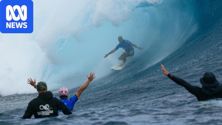 Surfing great Kelly Slater beats Gabriel Medina at Tahiti Pro, setting up heat against Australian Jack Robinson