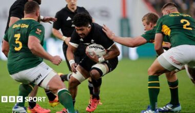 South Africa v New Zealand - Rugby's Greatest Rivalry - live text updates