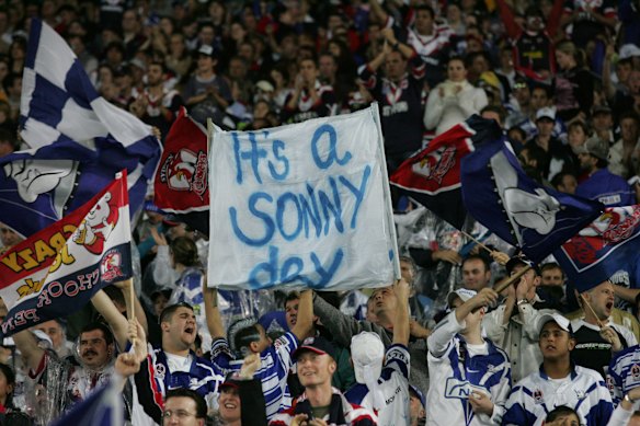 Roosters-Bulldogs clashes in the early-2000s were the biggest games in rugby league.