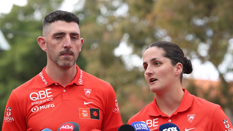 Sydney Swans AFLW: Lucy McEvoy, coach Colin O’Riordan speak amid men’s team sexual assault allegations