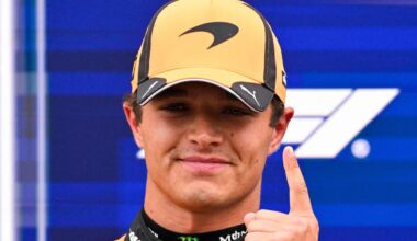 F1 Dutch Grand Prix 2026 qualifying results, grid, where will Oscar Piastri start, Lando Norris pole, George Russell wins sprint race