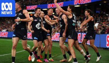 AFL round 21 live updates: Port Adelaide vs GWS Giants, Carlton vs Brisbane Lions, AFLW Australia vs Ireland, St Kilda vs Sydney, Hawthorn vs North Melbourne — blog, scores and stats