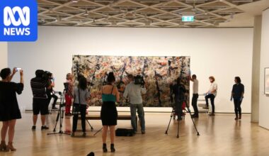 Jackson Pollock's Blue Poles to be temporarily moved from Canberra to Western Australian gallery