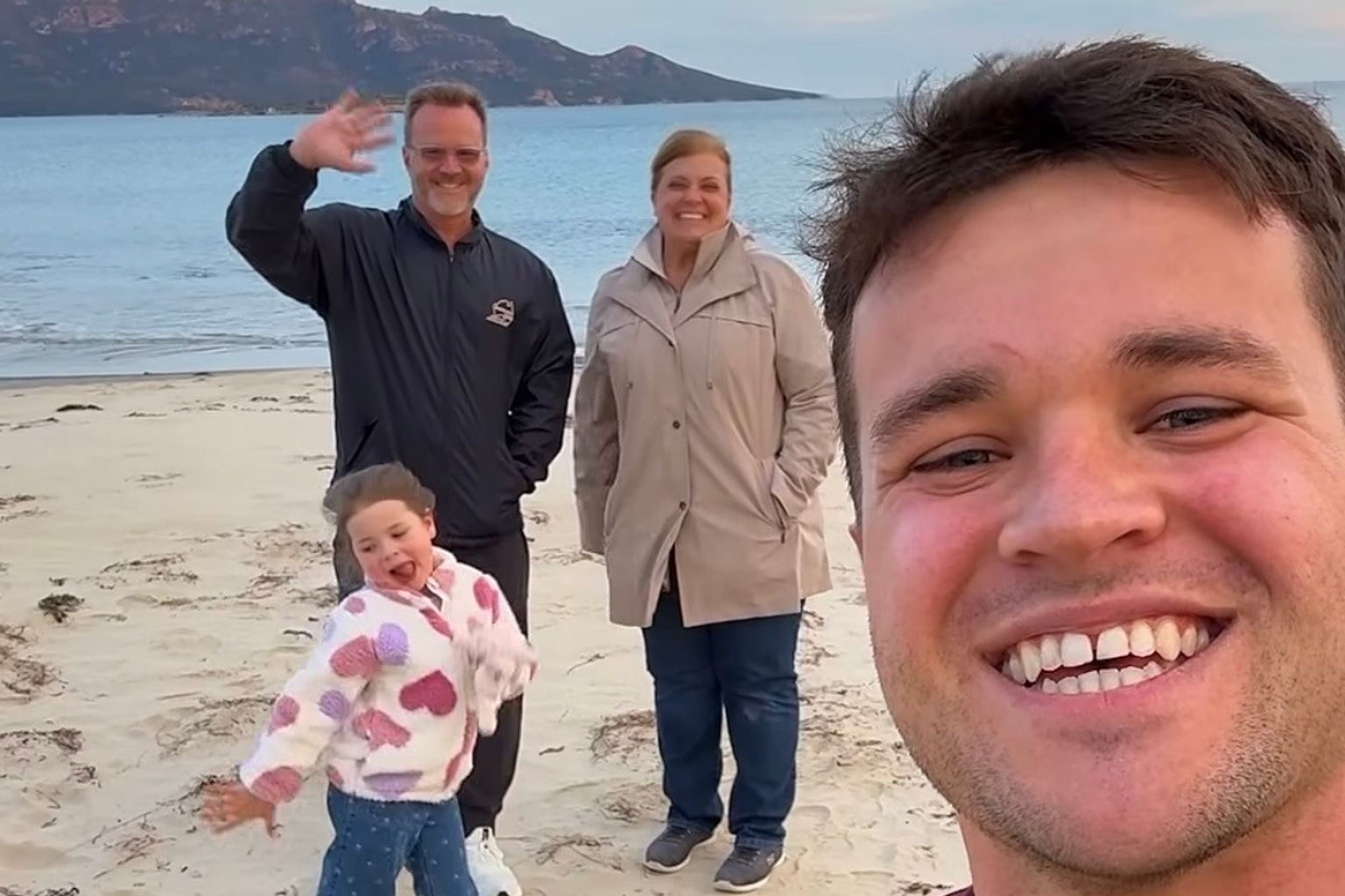 Bindi Irwin’s husband Chandler Powell shows off Tasmania to his American family