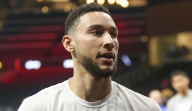 Ben Simmons with a shirt on