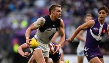 Live AFL 2026, Carlton Blues vs Fremantle Dockers, Round 24