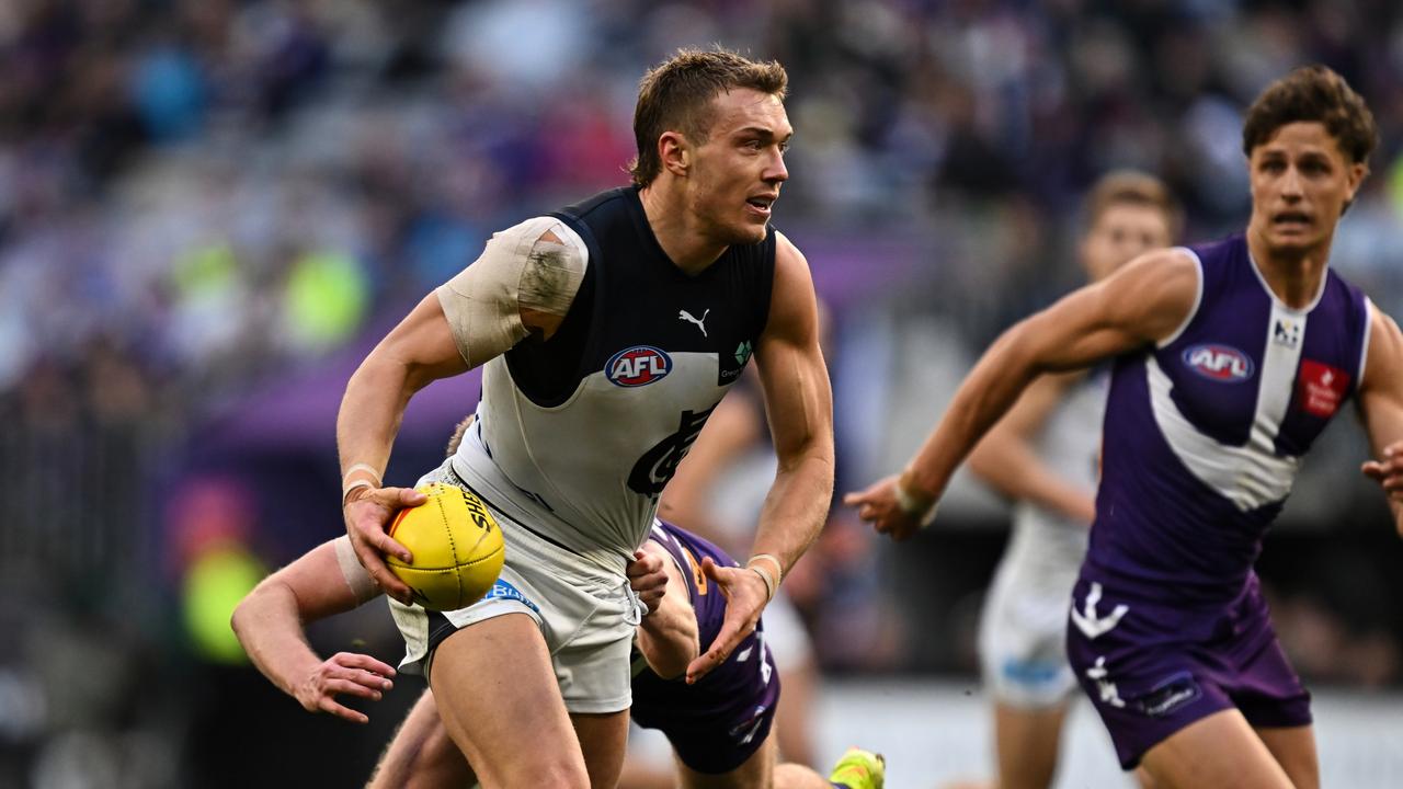 Live AFL 2026, Carlton Blues vs Fremantle Dockers, Round 24