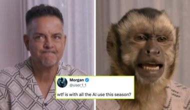 The Block's Rick being transformed into a monkey