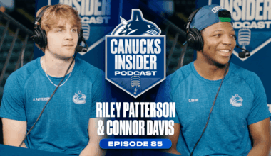 Riley Patterson and Connor Davis Join Canucks Insider Podcast Talk Next Steps in Pro and NCAA Hockey