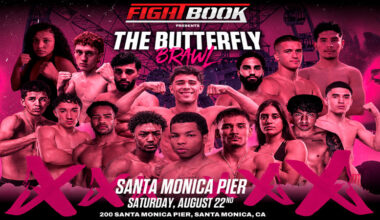FightBook & Bash Boxing Present – Butterfly Brawl – Santa Monica Pier • Saturday, August 22 – World Boxing Council