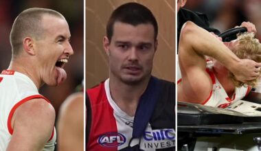 AFL results 2026, Sydney Swans def St Kilda Saints, Round 21